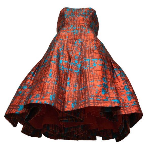 OSCAR DE LA RENTA new Pleated Dress NWOT - Picture 8 of 17